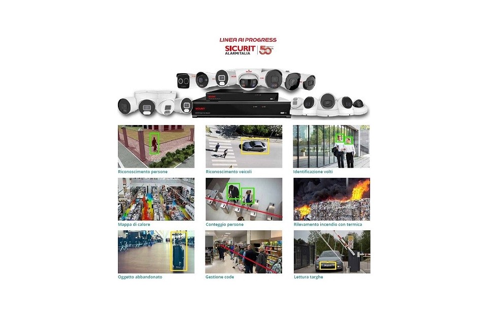 AI PROGRESS: Videosorveglianza con AI by SICURIT
